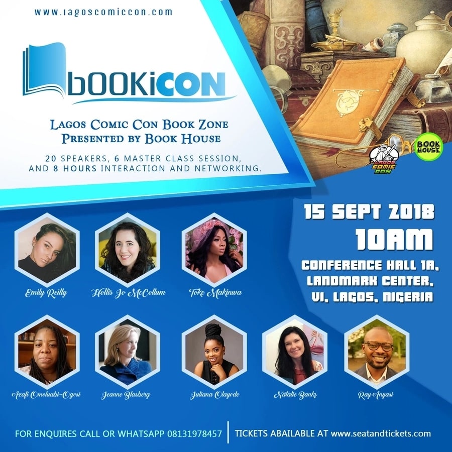 Toke Makinwa to Speak at BOOKICON
