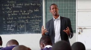 Lecturer in class